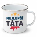 Smaltovaný hrnek Nejlepší táta