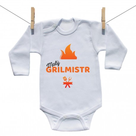 Body s dlouhým rukávem Malý grilmistr