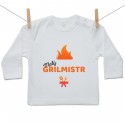 Tričko s dlouhým rukávem Malý grilmistr