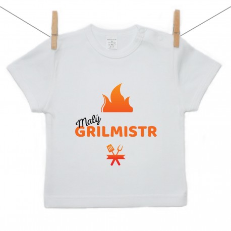 Tričko s krátkým rukávem Malý grilmistr
