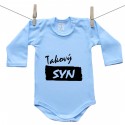 Modré body s dlouhým rukávem Takový syn