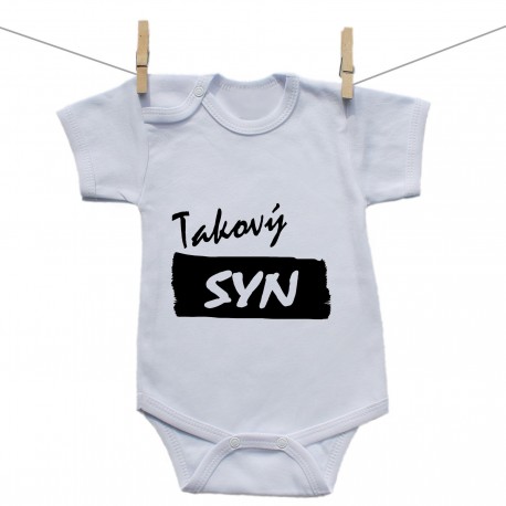 Body s krátkým rukávem Takový syn