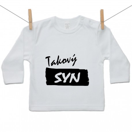 Tričko s dlouhým rukávem Takový syn