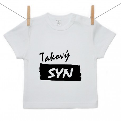 Tričko s krátkým rukávem Takový syn