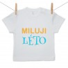 Tričko s krátkým rukávem Miluji léto