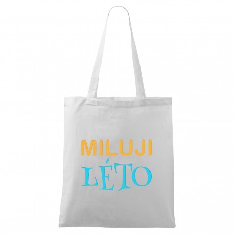 Bílá taška Miluji léto