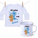 Sada Mám 1 rok s Medvídkem a jménem dítěte Chlapec