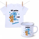Sada Mám 1 rok s Medvídkem a jménem dítěte Chlapec