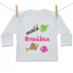 Tričko s dlouhým rukávem Malá rybářka