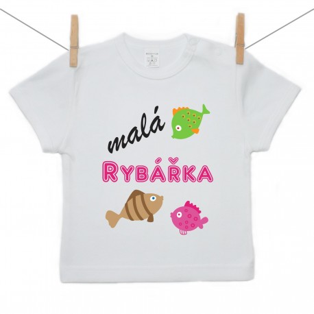 Tričko s krátkým rukávem Malá rybářka
