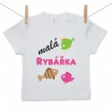 Tričko s krátkým rukávem Malá rybářka