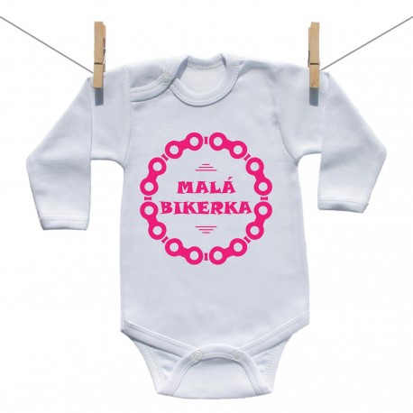 Body s dlouhým rukávem Malá bikerka
