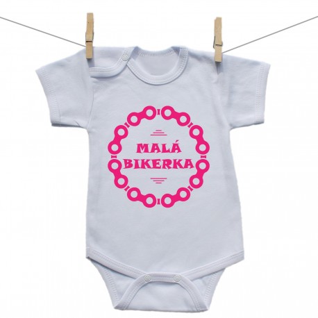 Body s krátkým rukávem Malá bikerka