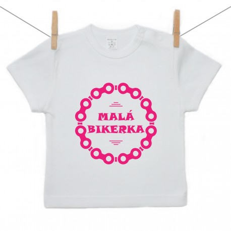 Tričko s krátkým rukávem Malá bikerka