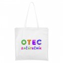 Bílá Maxi taška Otec začátečník