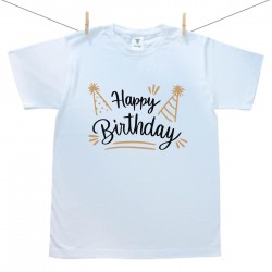 Pánské triko s krátkým rukávem Happy birthday