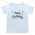 Pánské triko s krátkým rukávem Happy birthday