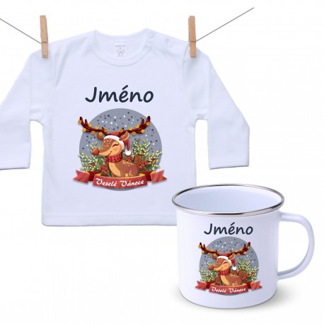 Sada Veselé Vánoce se sobíkem a jménem Sada Veselé Vánoce se sobíkem a jménem