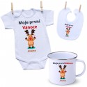 Sada Moje první Vánoce se sobíkem a jménem dítěte