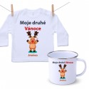 Sada Moje druhé Vánoce se sobíkem a jménem dítěte