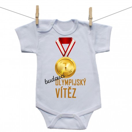 Body s krátkým rukávem Budoucí olympijský vítěz