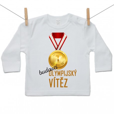 Tričko s dlouhým rukávem Budoucí olympijský vítěz