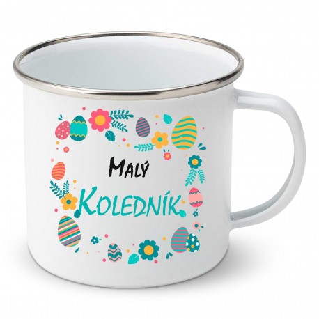 Smaltovaný hrnek Malý koledník