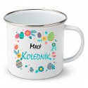 Smaltovaný hrnek Malý koledník