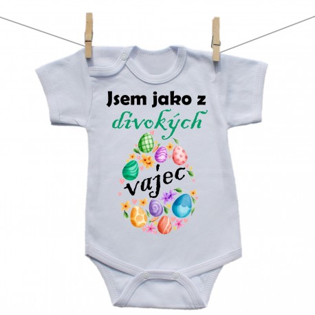 Body s krátkým rukávem Jsem jako z divokých vajec