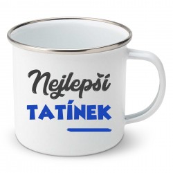 Smaltovaný hrnek Nejlepší tatínek