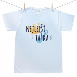 Pánské triko s krátkým rukávem Nejlepší taťka