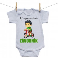 Body s krátkým rukávem Až vyrostu budu závodník