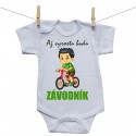 Body s krátkým rukávem Až vyrostu budu závodník
