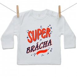 Tričko s dlouhým rukávem Super brácha