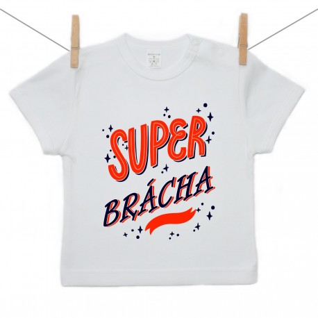 Tričko s krátkým rukávem Super brácha