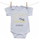 Body s krátkým rukávem Malý zázrak se jménem dítěte
