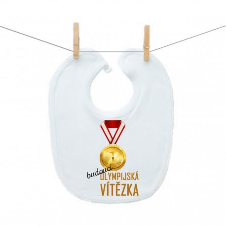 Bryndáček na zapínání Budoucí olympijská vítězka