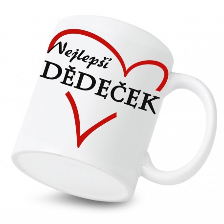 Keramický hrnek Nejlepší dědeček