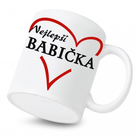 Keramický hrnek Nejlepší babička