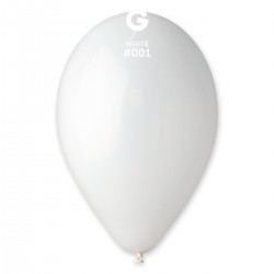 Sada balonů - pastelový bílá 26 cm (5ks)