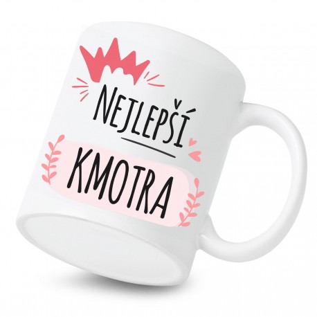 Keramický hrnek Nejlepší kmotra
