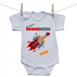 Body s krátkým rukávem Budoucí rocková hvězda s jménem