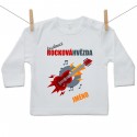 Tričko s dlouhým rukávem Budoucí rocková hvězda s jménem
