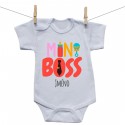 Body s krátkým rukávem Mini Boss s jménem