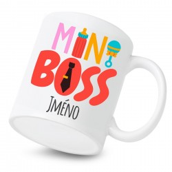 Keramický hrnek Mini Boss s jménem