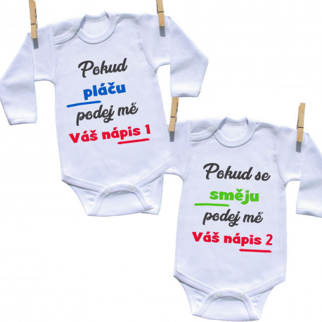 Sada Pokiaľ sa smejem / plačem podaj ma s Vašim textom