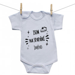 Body s krátkým rukávem Jsem na spapání se jménem