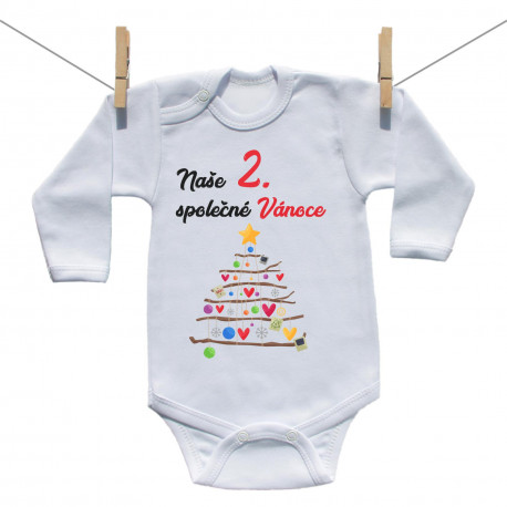 Body s dlouhým rukávem Naše 2. společné Vánoce