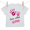 Tričko s krátkým rukávem Jsem velká sestra