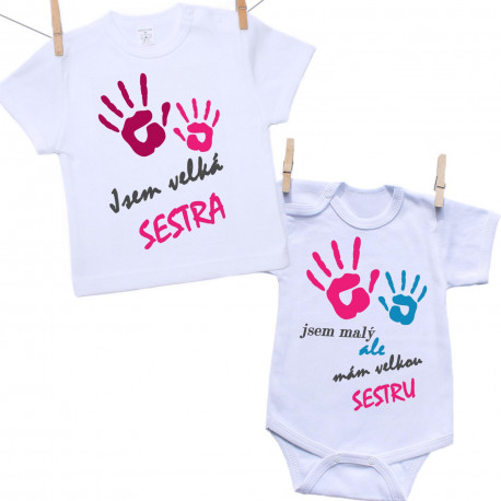 Sada Jsem malý ale mám velkou sestru / Jsem velká sestra